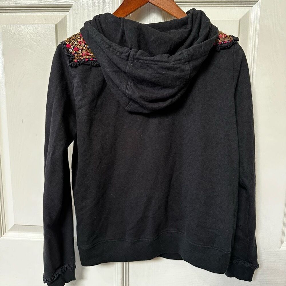 Anthropologie Akemi and Kin Embroidered Black Jacket - Picture 3 of 10